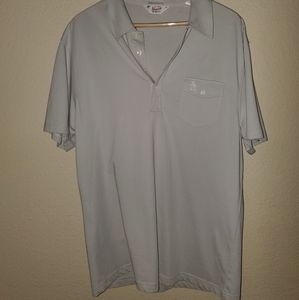 Penguin Mens light grey Polo Shirt XXL with pocket